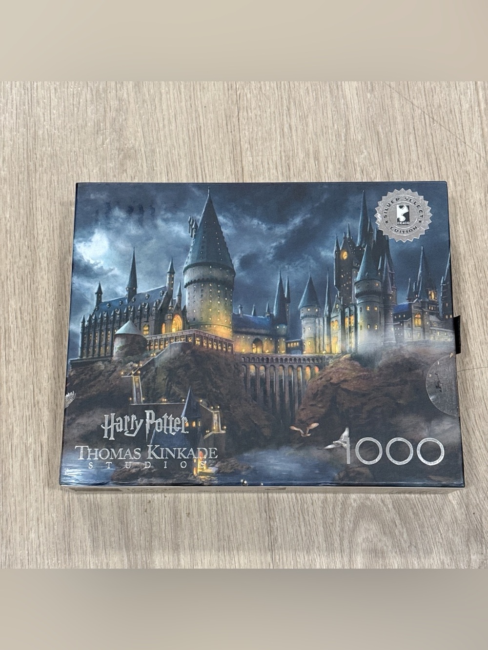 Harry Potter Hogwarts Thomas Kinkade 1000 pc Puzzle